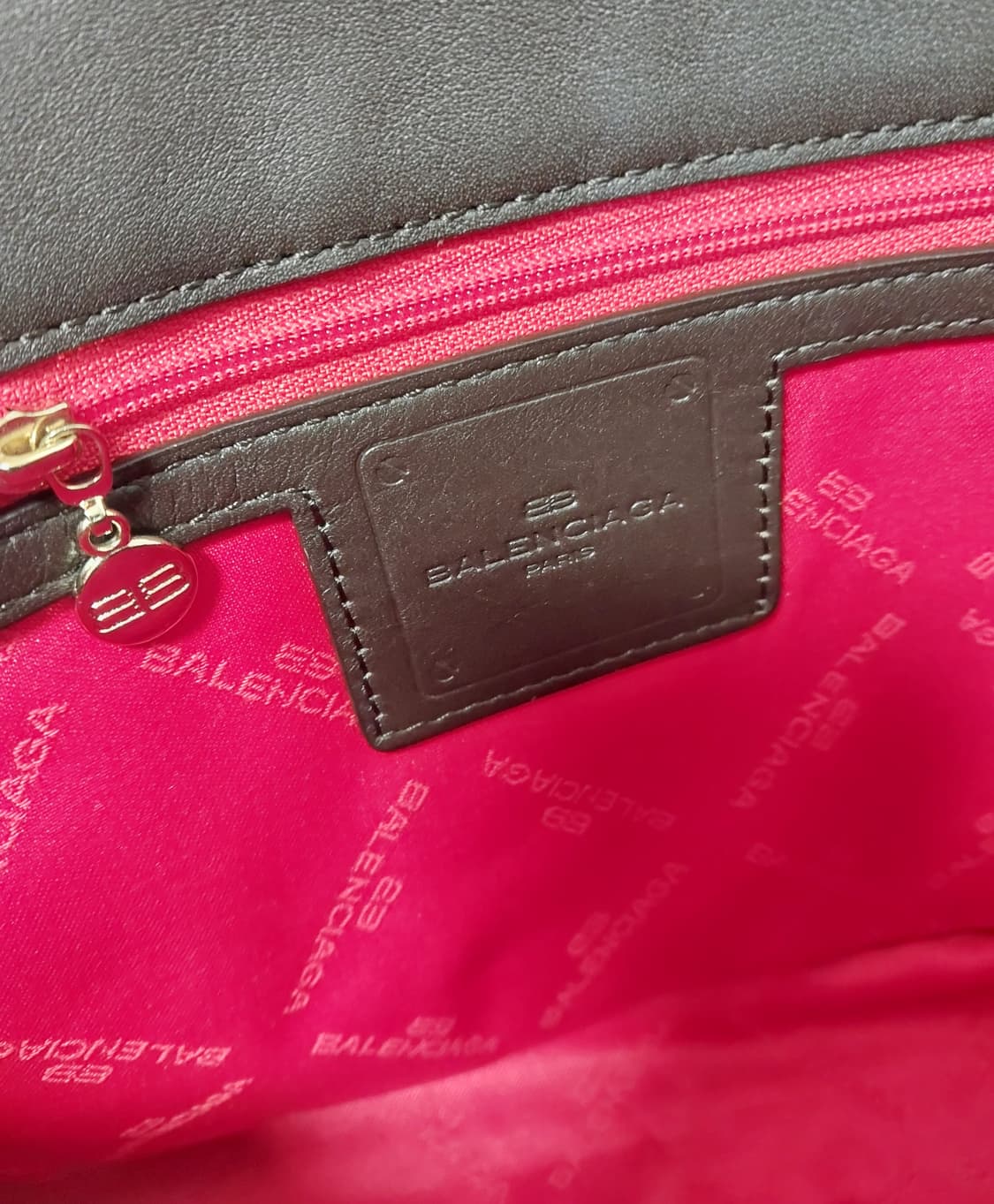 정품 발렌시아가 레오파드 송치백 상품이미지8