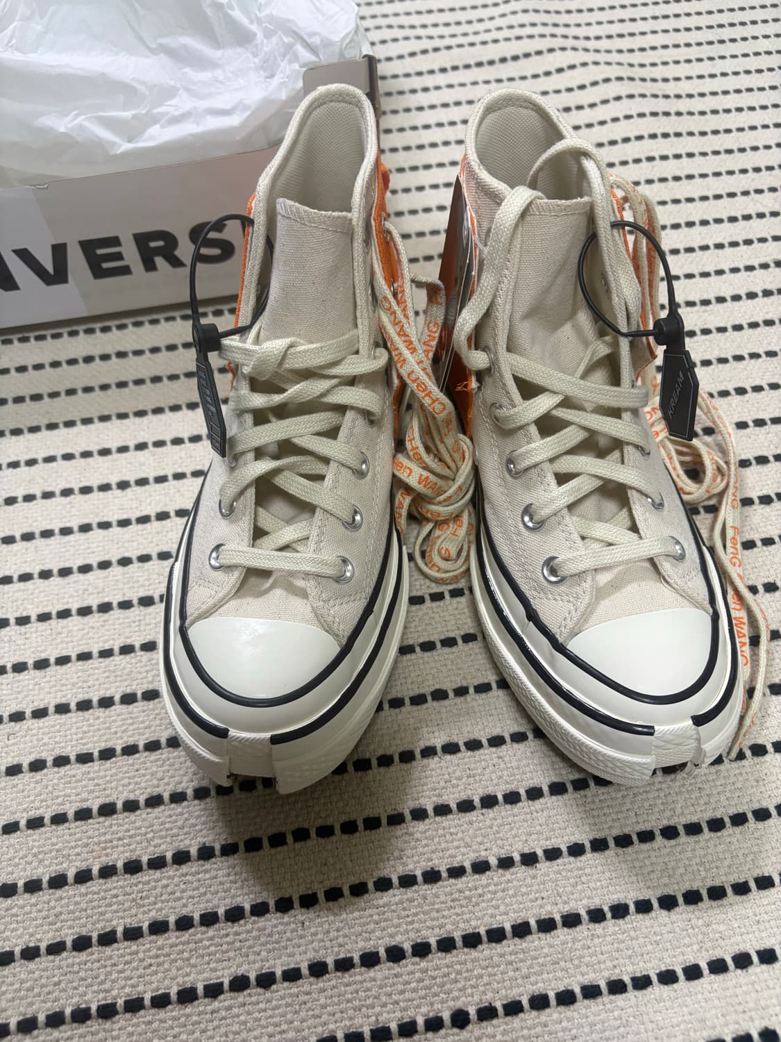 컨버스 x 펑첸왕 척 70 2in1 오렌지 240 새상품 상품이미지3