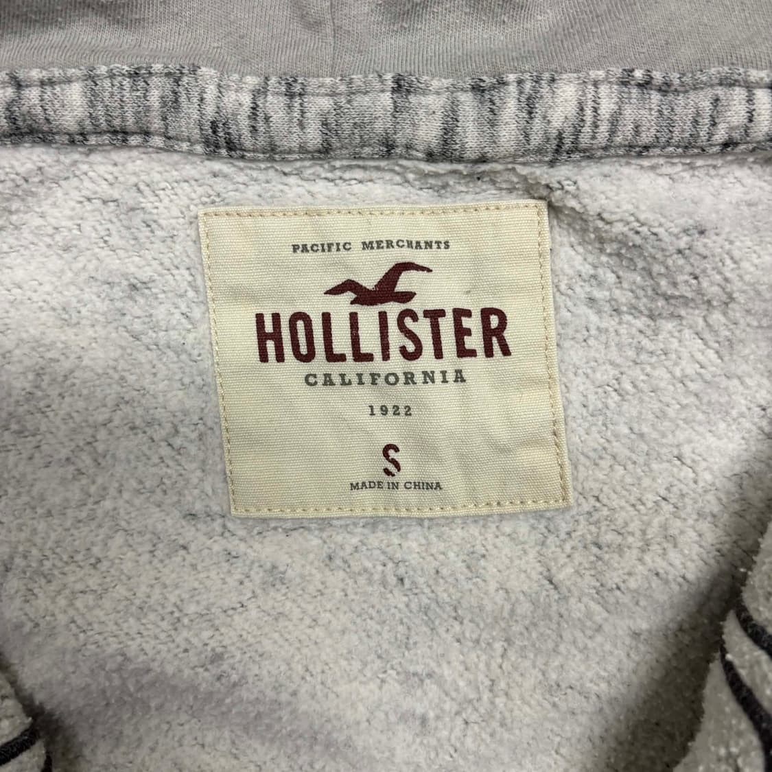 아베크롬비 y2k 핀터깔 여리핏 그레이 걸즈 후드집업 희귀져지(M) 상품이미지4