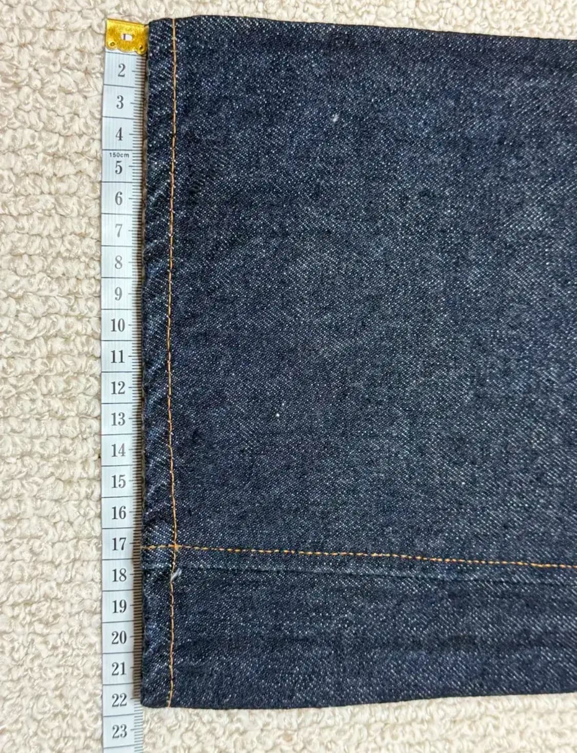 [40, 31] 그라프제로 graphzero 복각 데님 셋업 상품이미지9