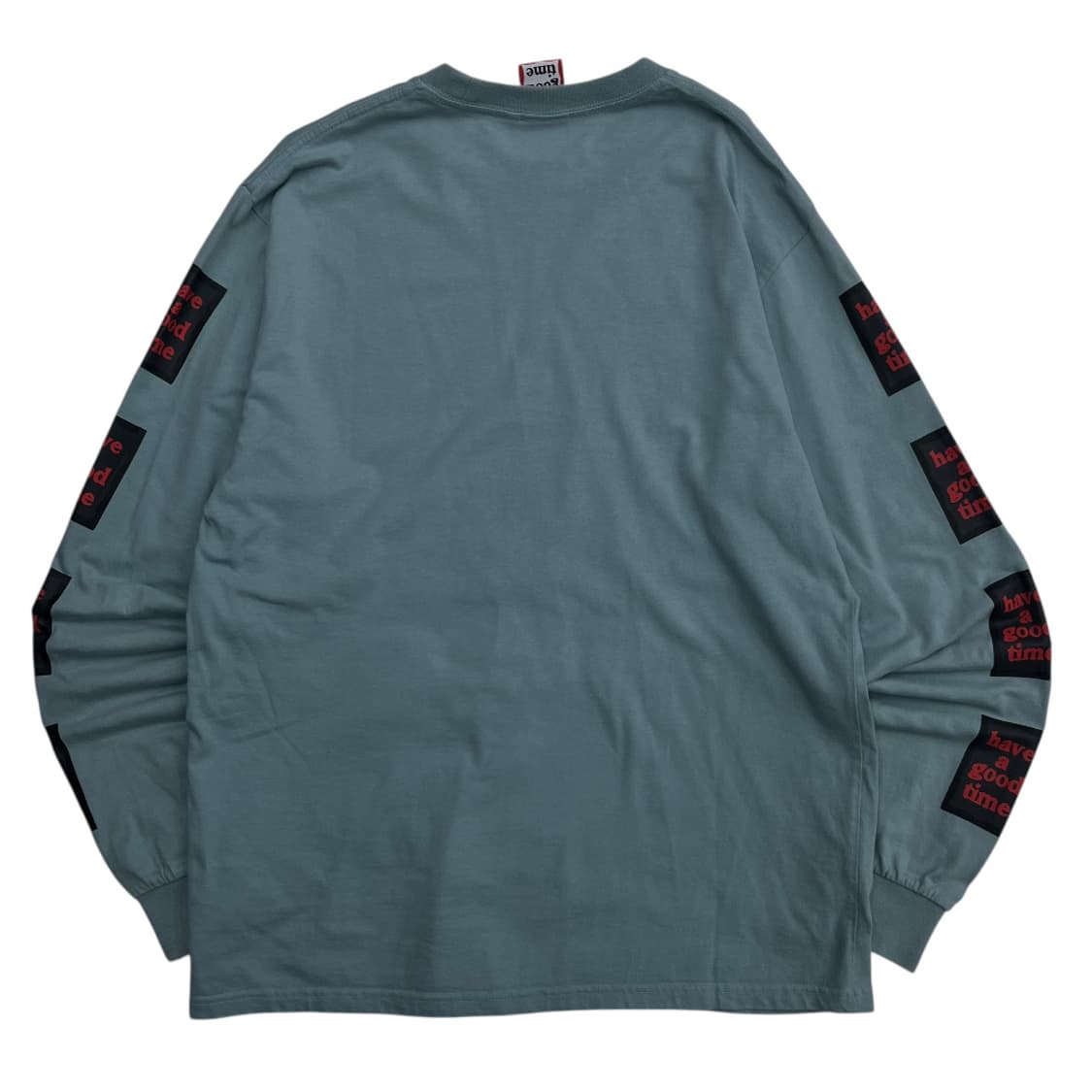 해브어굿타임 사이드로고 민트 롱슬리브 L 상품이미지4