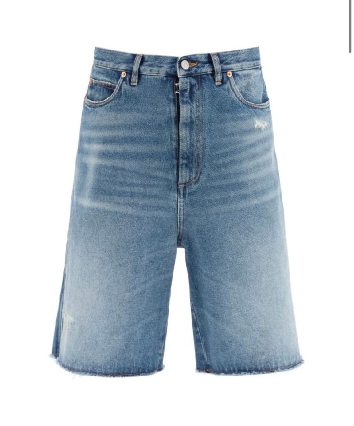 MM6 로우컷 데님 버뮤다 팬츠 상품이미지1