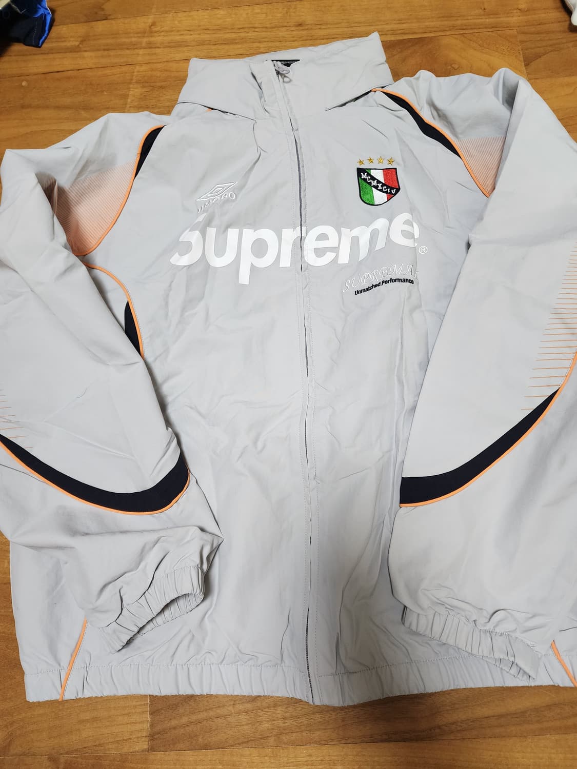 슈프림 엄브로 트랙자켓 그레이 L 상품이미지1