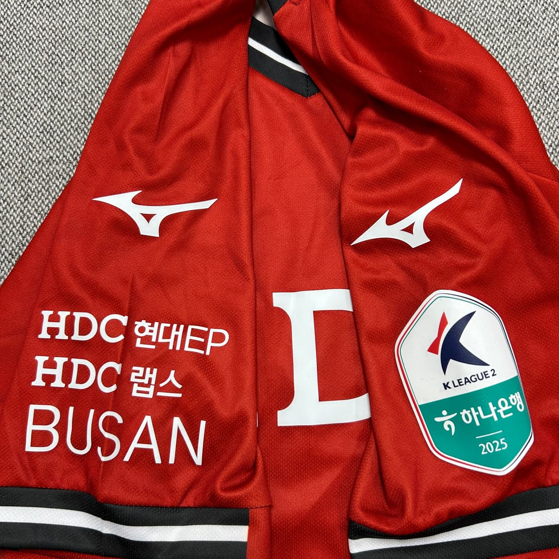 미즈노 부산아이파크 2025 백가온 유니폼(M) 상품이미지3