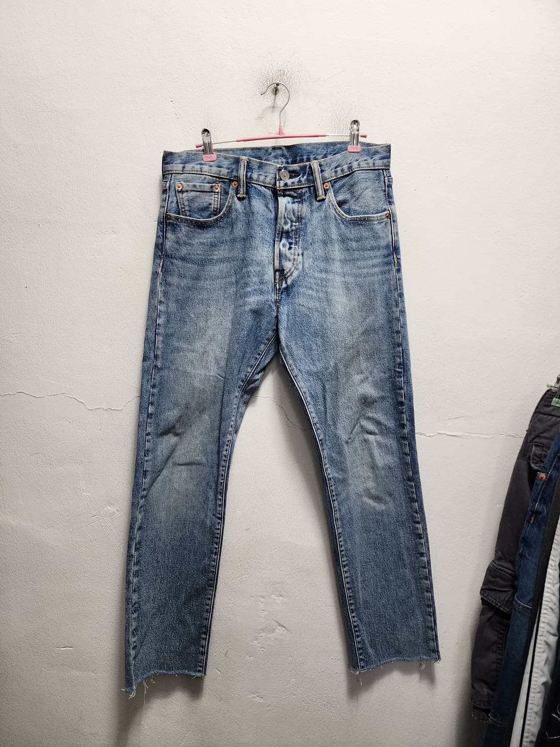 리바이스 501ct 컷팅진 청바지 상품이미지2