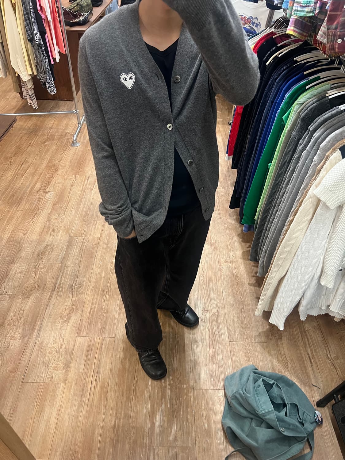 꼼데가르송 가디건 상품이미지2