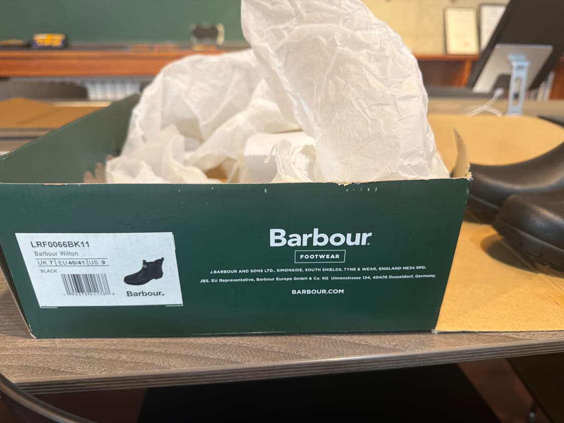 바버 레인부츠 윌턴 웰링턴 부츠 상품이미지2