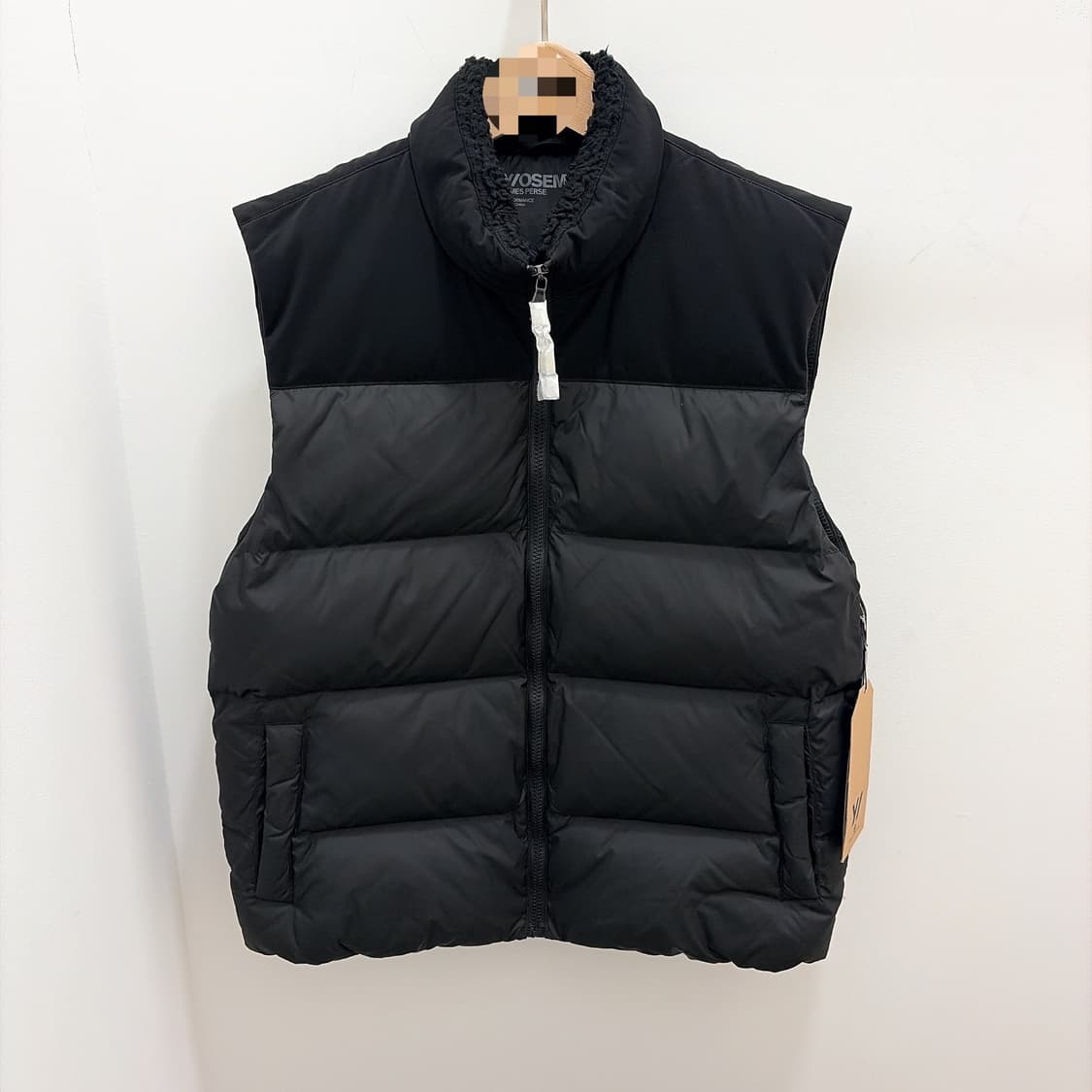(정품/새상품) 제임스펄스 요세미티 남성 블랙 구스다운 패딩 베스트 상품이미지1