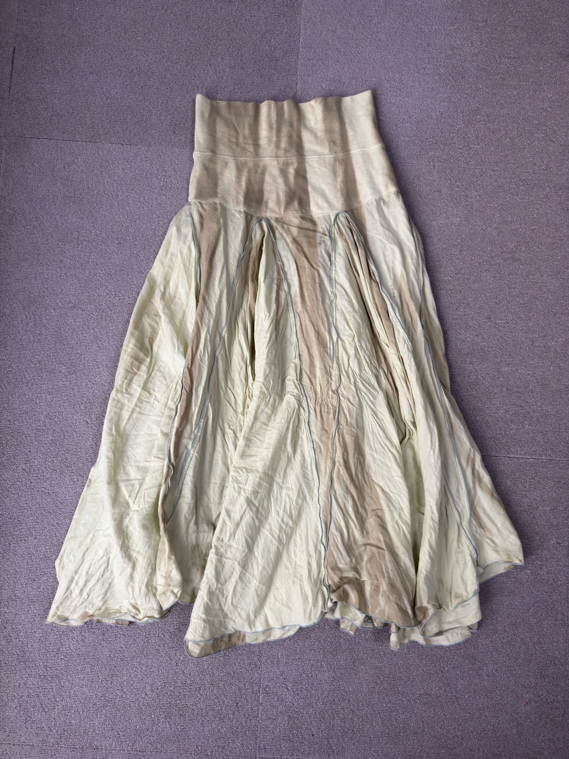 pikake kai 하와이 나염 롱스커트 상품이미지2