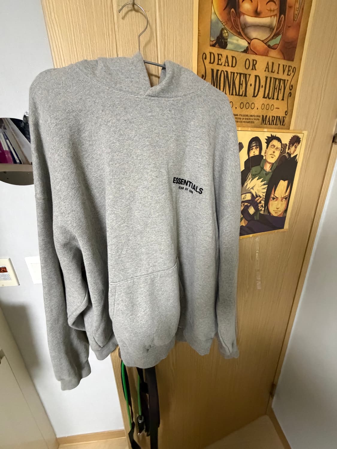 ESSENTIALS 에센셜 다크오트밀 후드티 상품이미지2