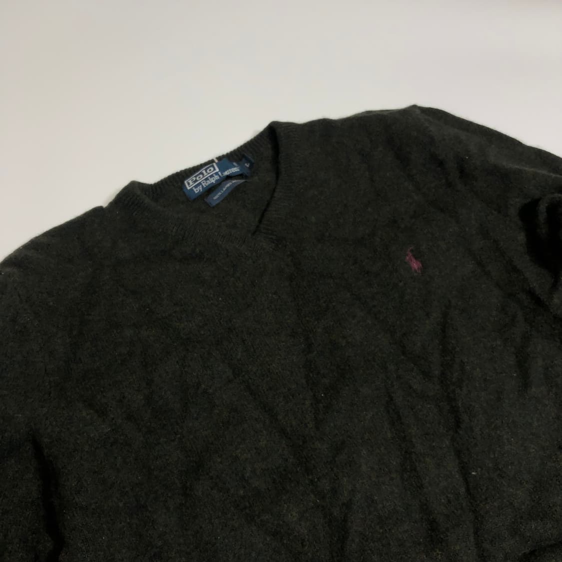 폴로 랄프로렌 램스울 니트 우먼 L 상품이미지3