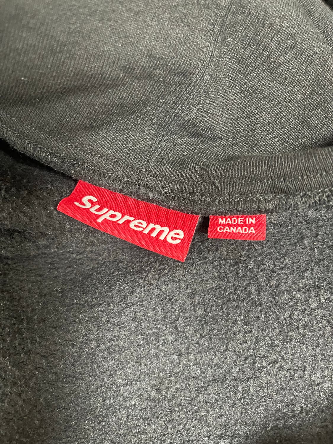 슈프림 s로고 후드집업 블랙 L 상품이미지3