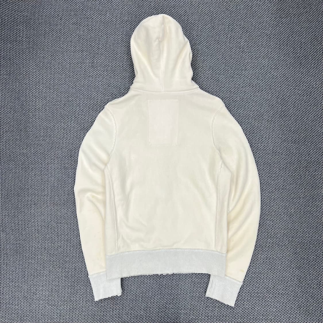 아베크롬비 머슬핏 아이보리 후드 집업 상품이미지3