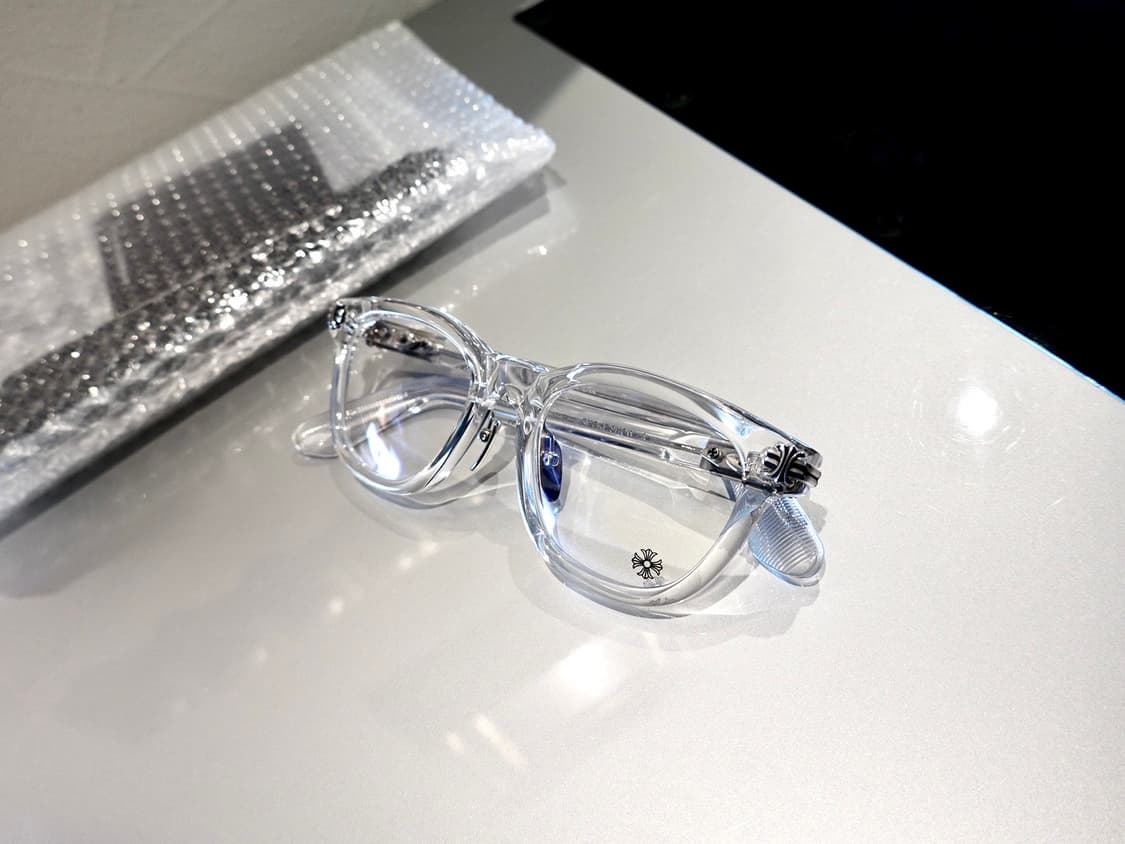 크롬하츠 스모크쇼 아시안핏 크리스탈/실버 안경 상품이미지1