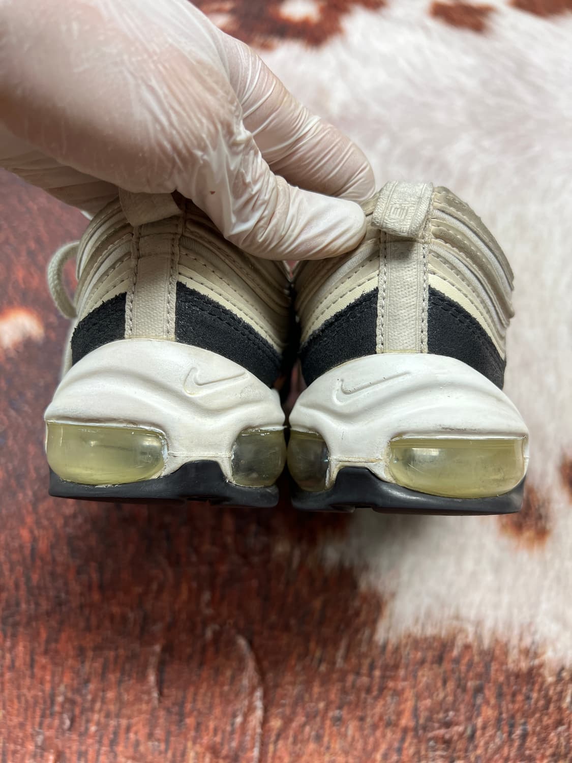 [250] NIKE 나이키 에어맥스 97 프리미엄 스니커즈 베이지 상품이미지5