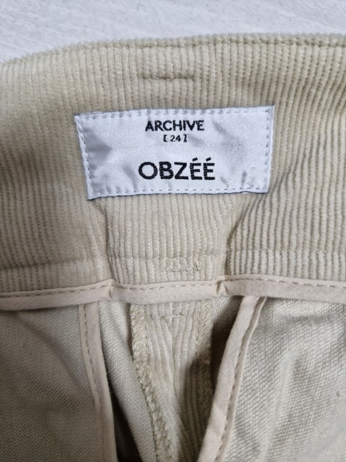 23년 오브제코듀로이 슬랙스 상품이미지6