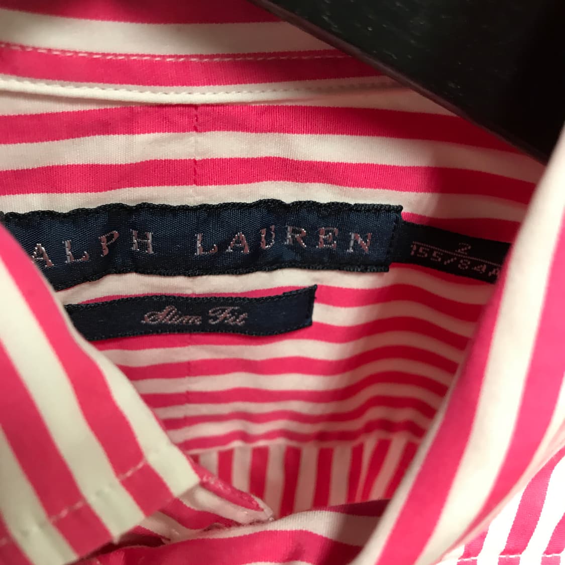 폴로 랄프로렌 스트라이프 셔츠 핑크 2(W) 상품이미지5