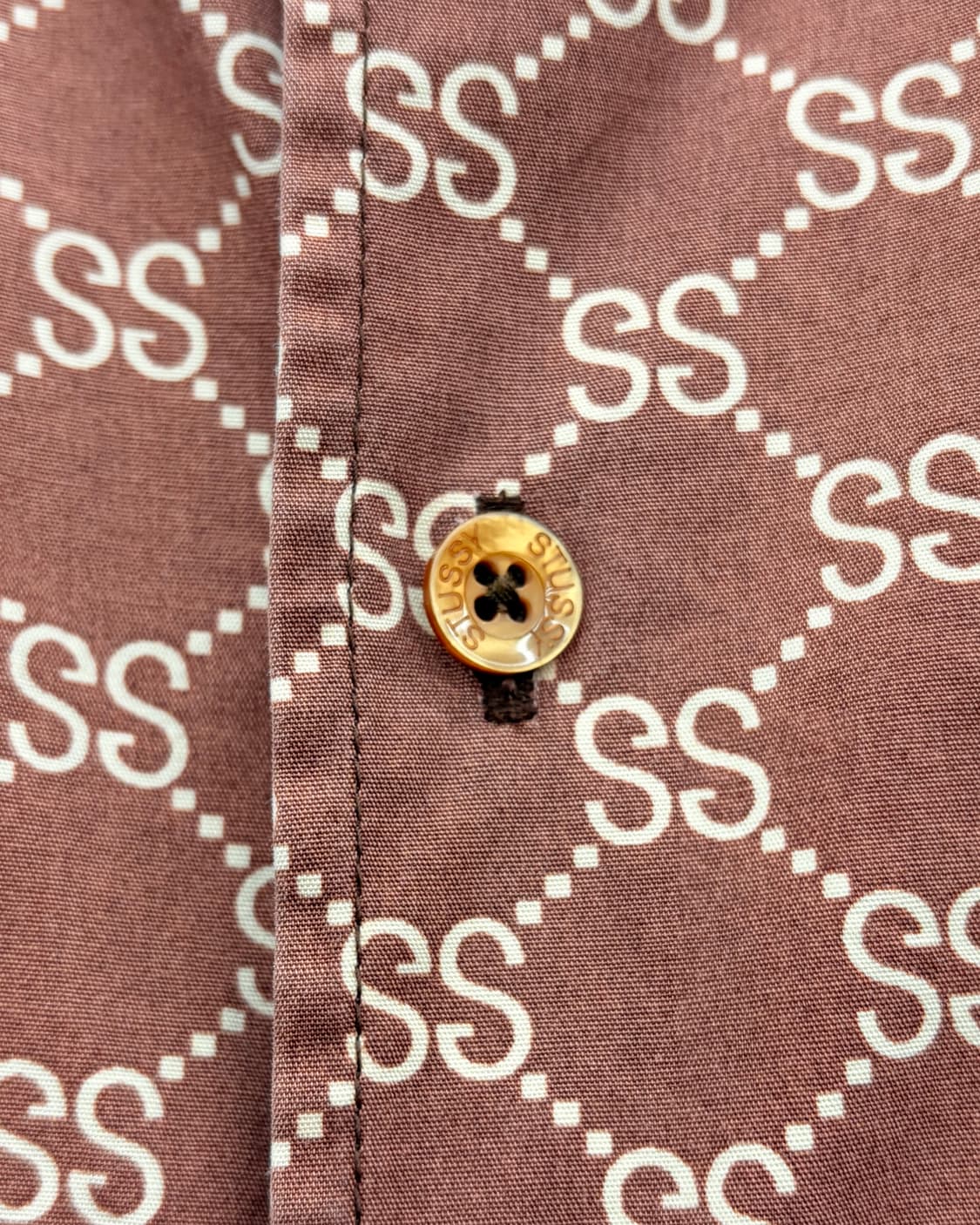 스투시 80s USA SS링크 패턴 셔츠 상품이미지4