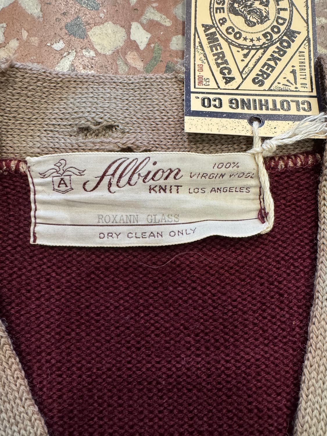 70s Allion 레터맨 가디건 (38) 상품이미지5