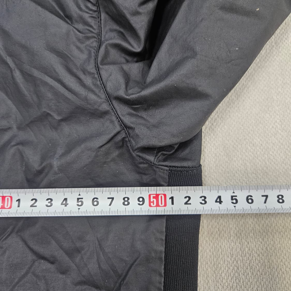 100 노스페이스 블랙 하이넥 경량 자켓 0609Y 상품이미지7