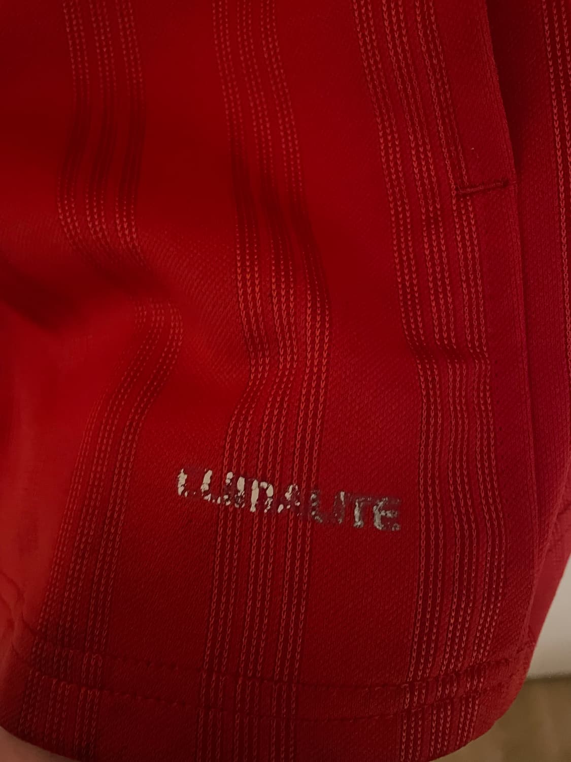 아디다스 adidas 올드스쿨 백로고 져지 빨간 트랙탑 상품이미지2