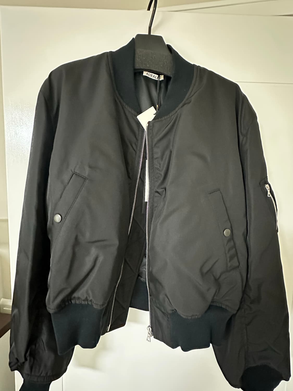 오라리 실크 플라이트 ma-1 자켓 상품이미지2