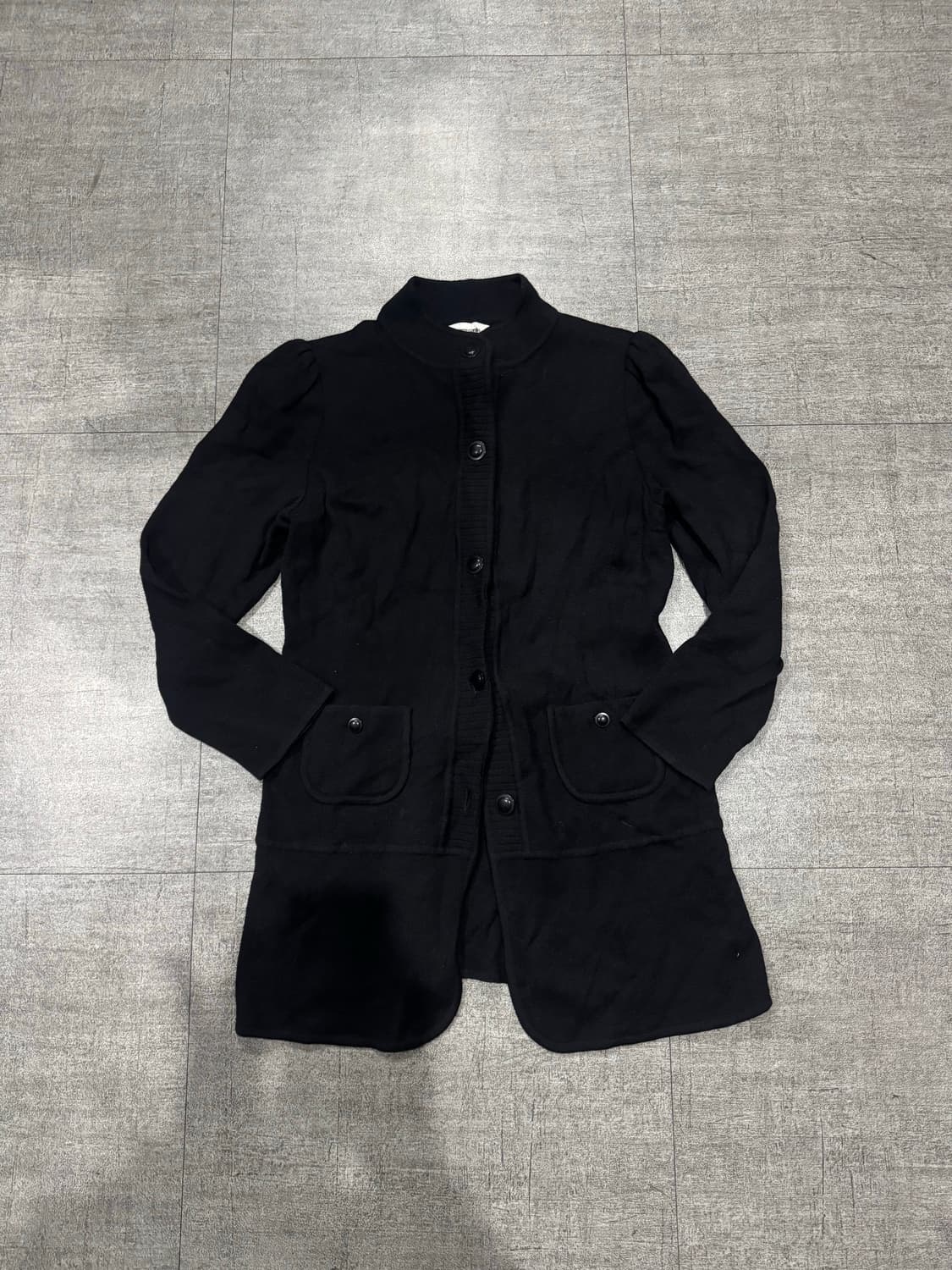 일본빈티지 Pierrecardin 하구미모리걸 달천깔페어리 퍼프니트자켓 상품이미지1