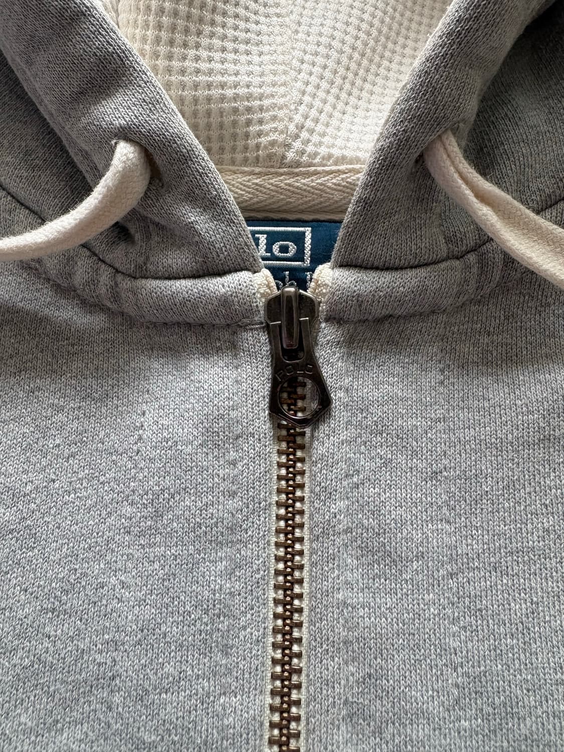 Polo 폴로랄프로렌 멜란지 그레이 후드티 상품이미지5