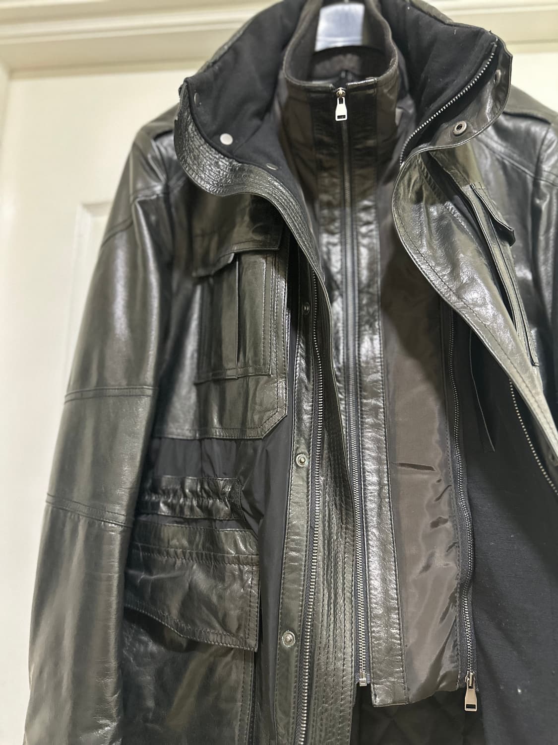 질스튜어트 M65 양가죽자켓 상품이미지3