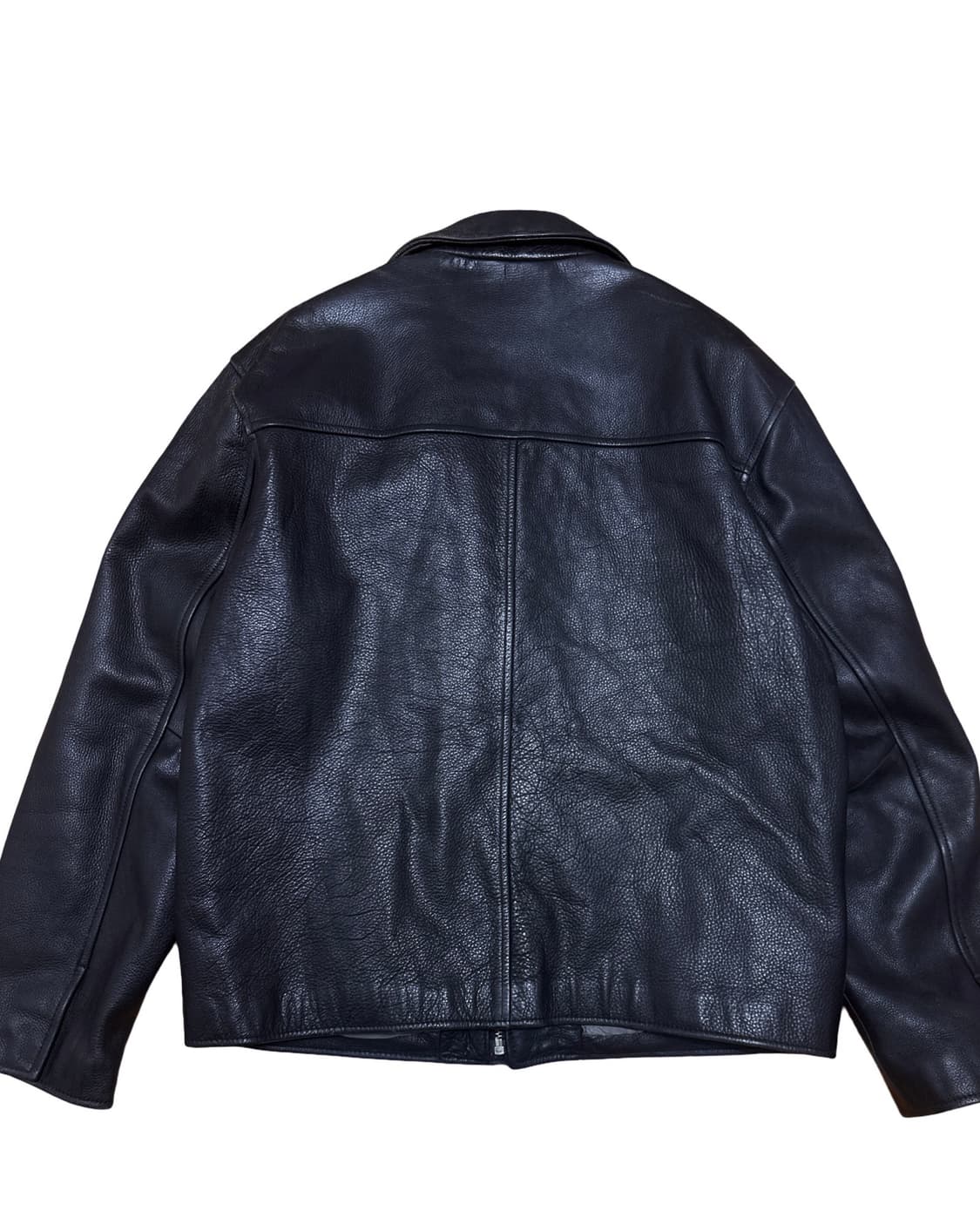 Guess 게스 블랙 리얼레더 자켓 상품이미지5