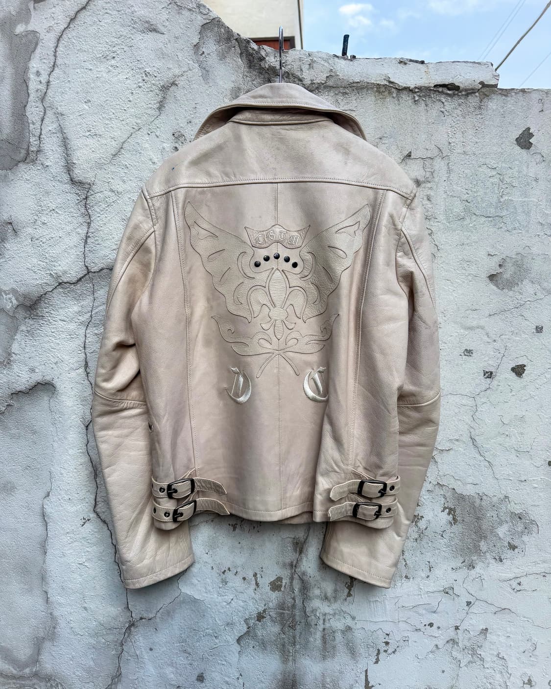 CUSTOM CULTURE – White Goat Skin Rider J 상품이미지1