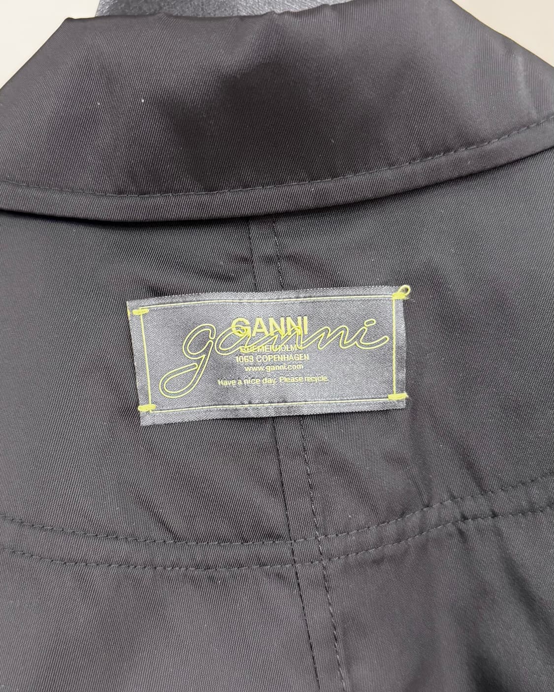 가니 블랙 두체스 가니 나일론 자켓 상품이미지8