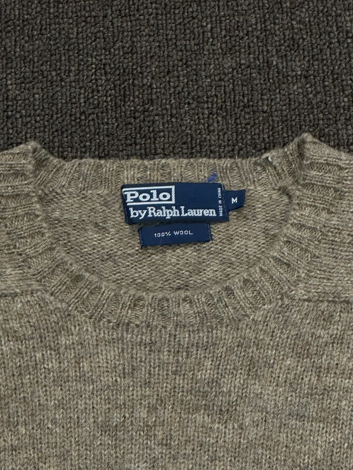 M)폴로 랄프로렌 베어 크루넥 울 스웨터 상품이미지5