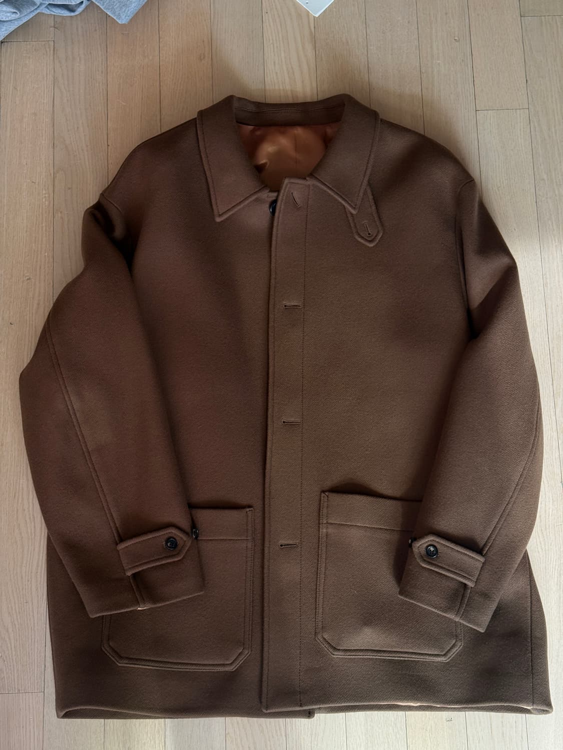 포커페이스 / 하프코트 / 브라운 / 50 상품이미지3