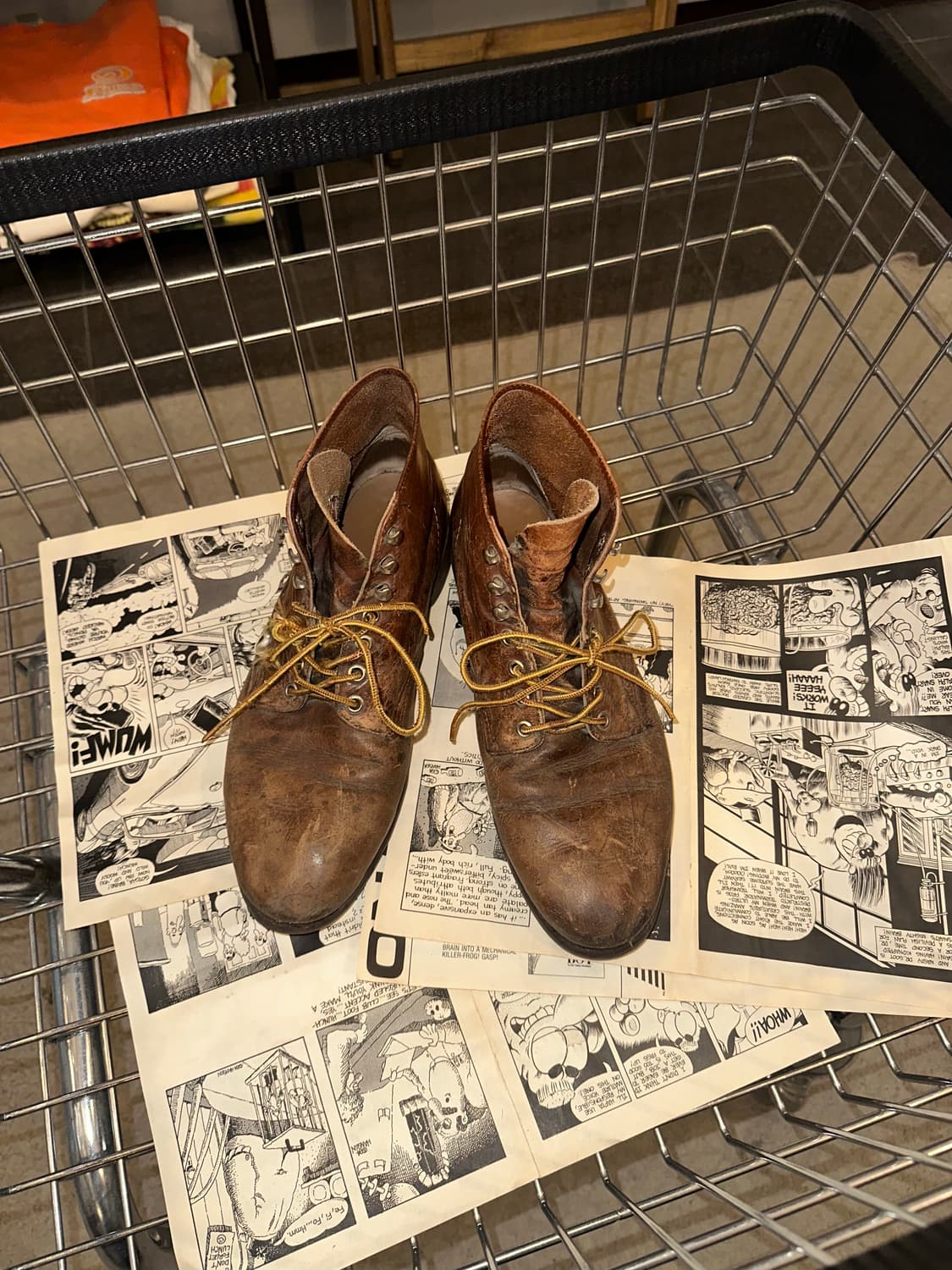 90‘s Red Wing 2126 utility brogan boots 상품이미지4