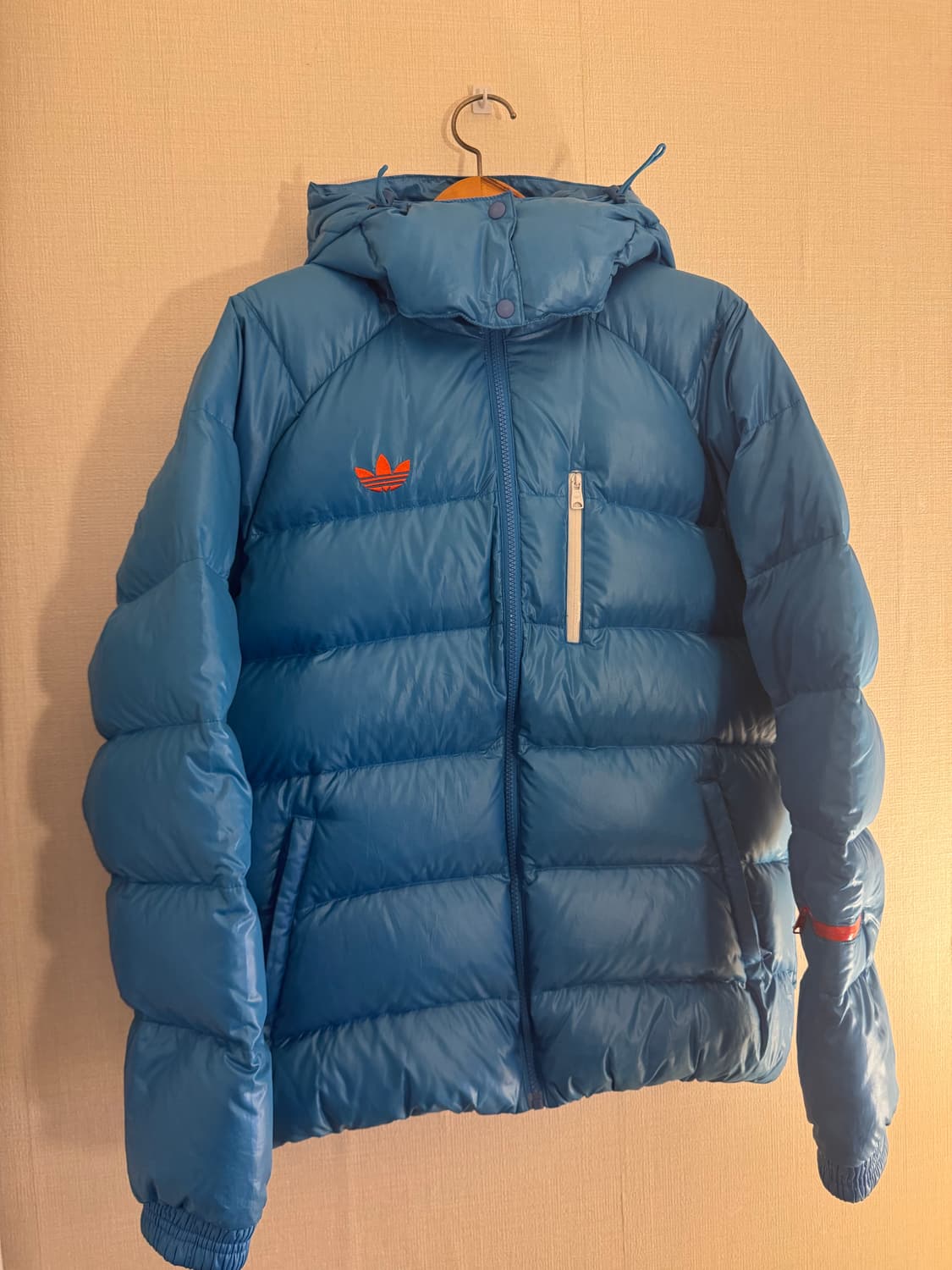 (M)아디다스 스카이블루 다운 푸퍼 패딩 상품이미지3