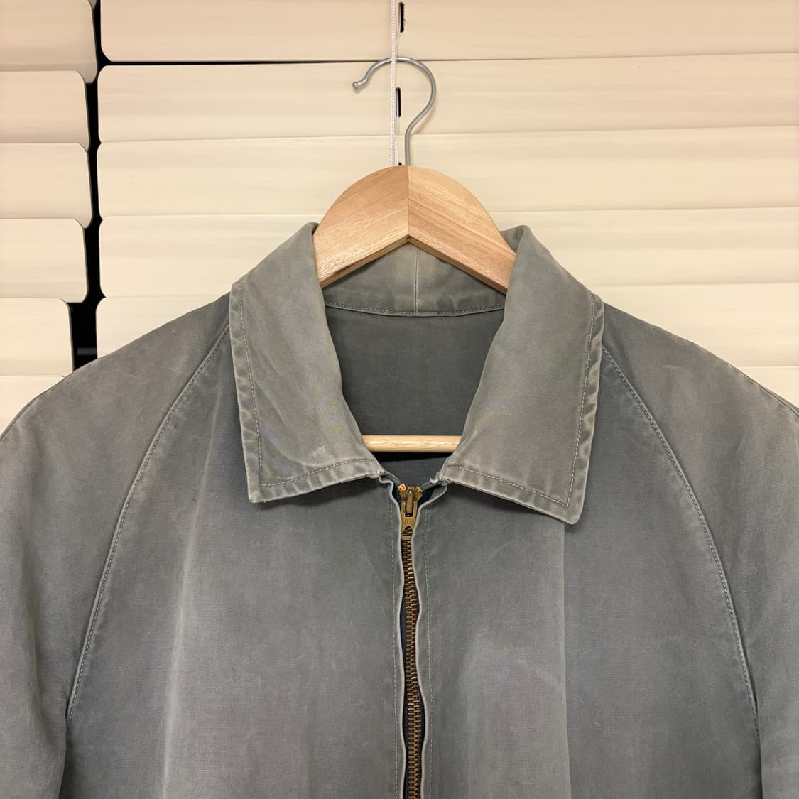 50s 유로 빈티지 선 페이드 프렌치 워크 자켓 헌팅 자켓 아카이브 L 상품이미지5