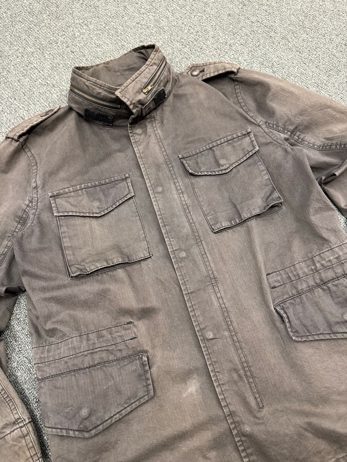 OS)Japanese vintage y2k 더블포켓 M65 야상자켓 상품이미지2