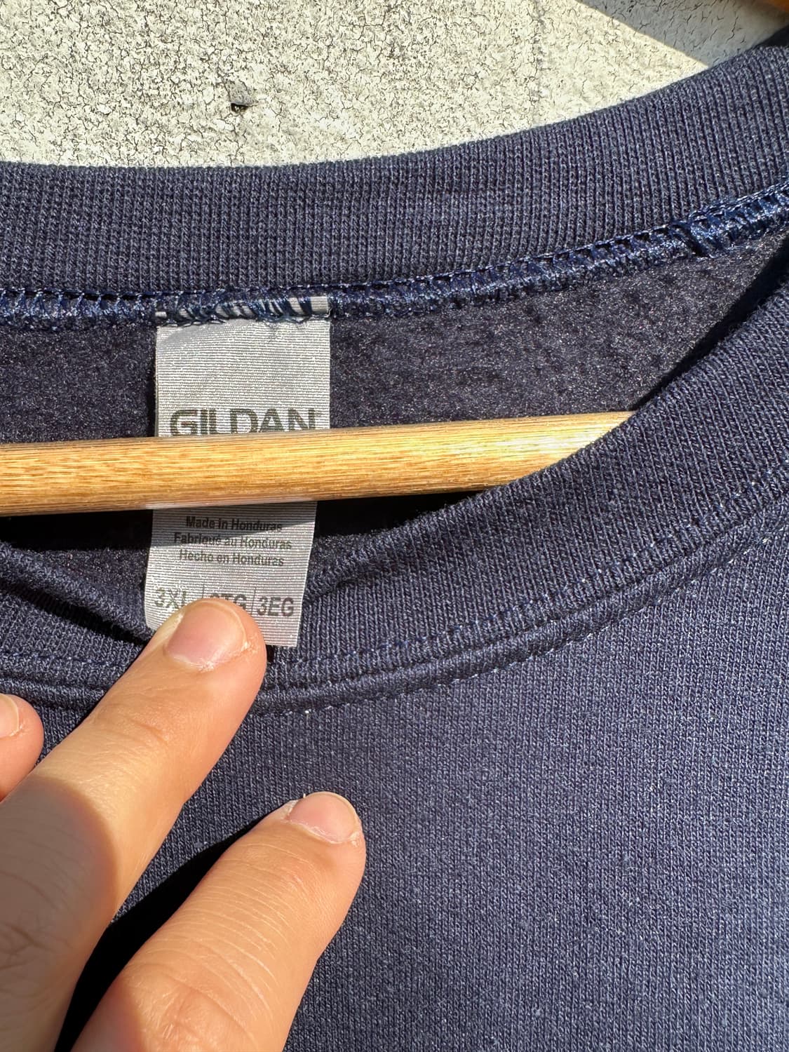 [3XL] GILDAN 길단 Mc NAIR 네이비 맨투맨 스웻셔츠 상품이미지3
