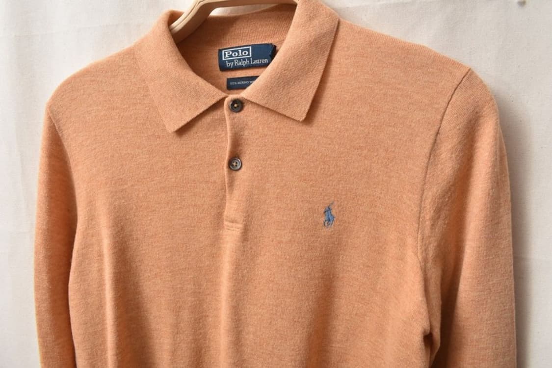 폴로 랄프로렌 카라넥 울 니트 L M0074 상품이미지3