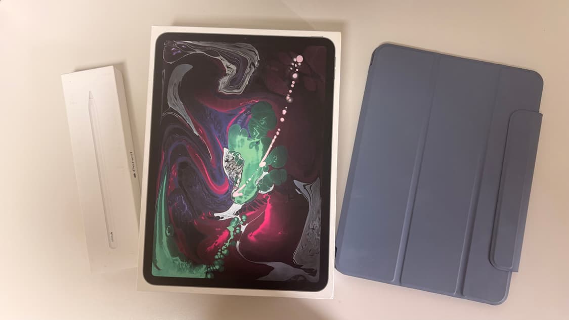 아이패드 프로 11 1세대 512GB + 애플펜슬2 / 상태좋음 상품이미지1