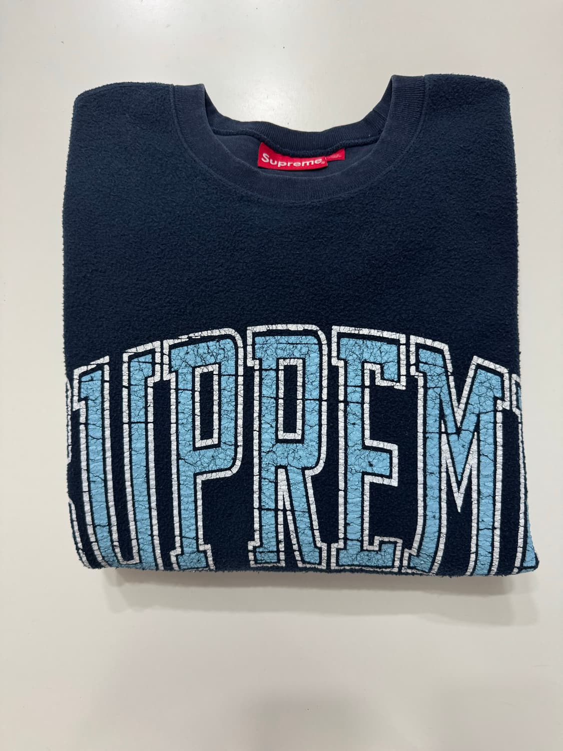 슈프림 인사이드 아웃 크루넥 네이비 L 상품이미지9