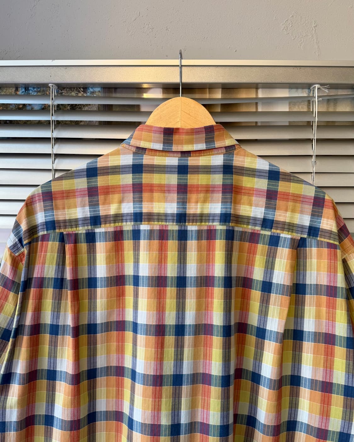 MISSONI SPORT 80s short sleeve check shi 상품이미지6