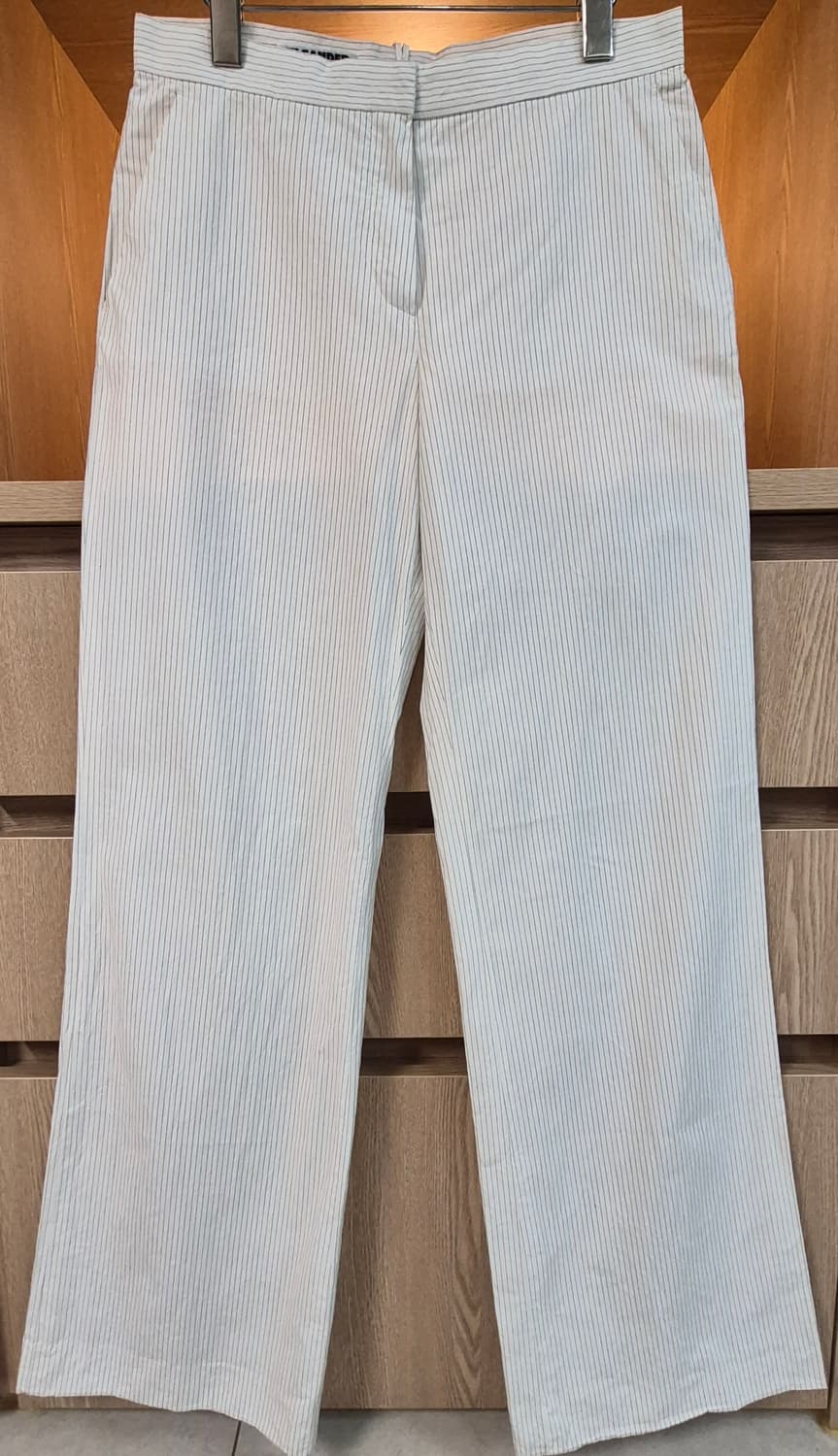 JIL SANDER Micro-Pinstripe Trousers (38) 상품이미지1