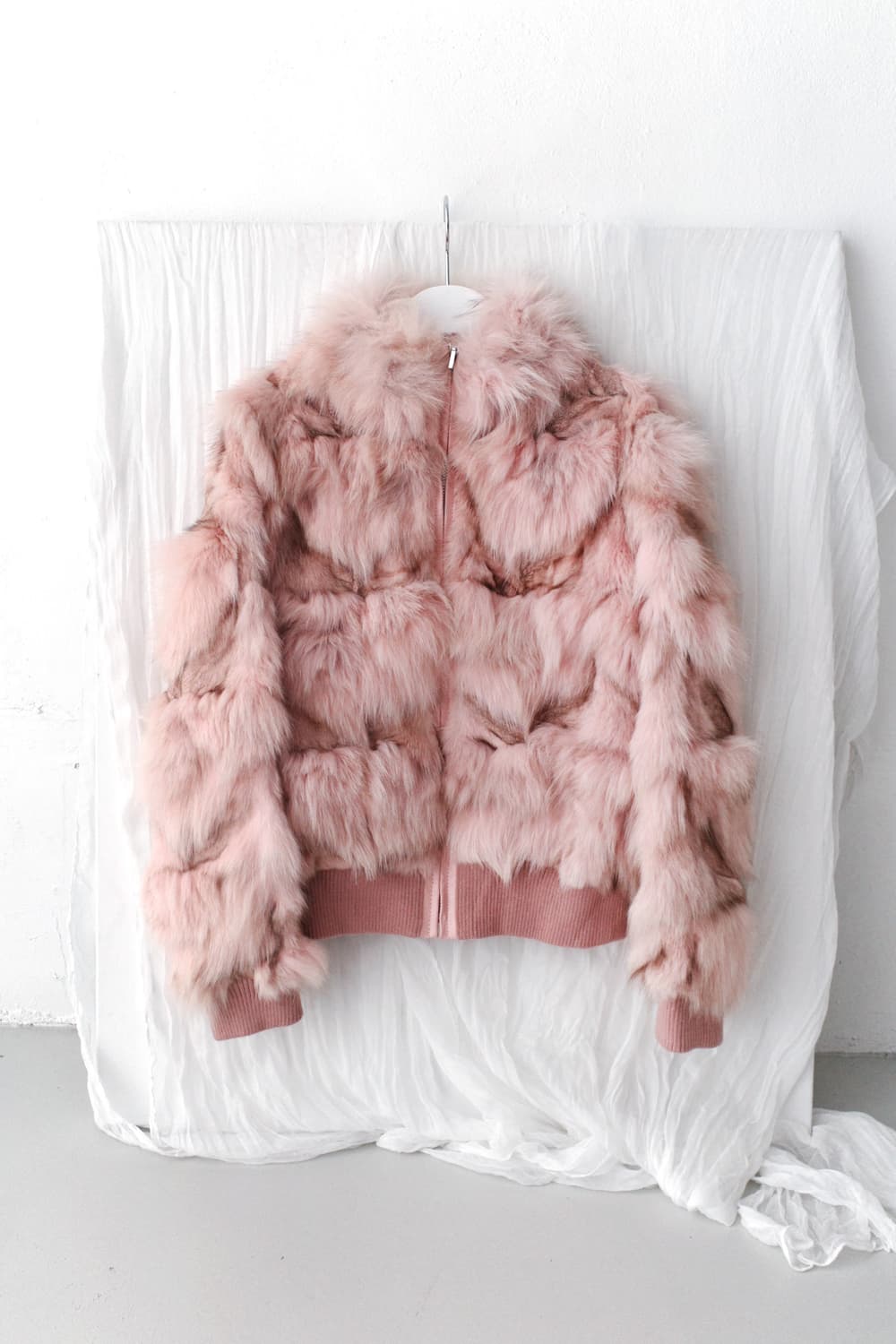 rabbit fur jacket 상품이미지1