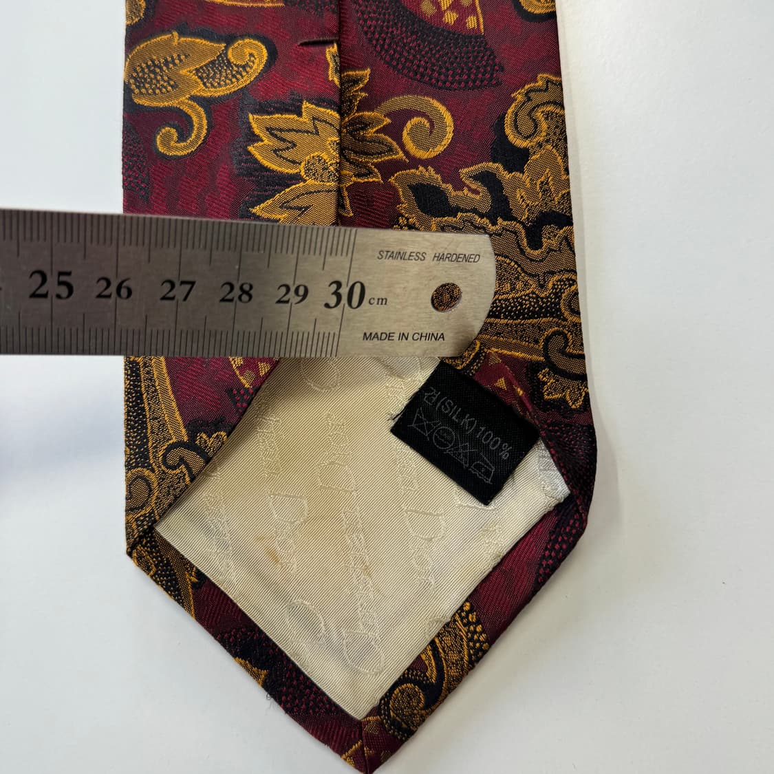 크리스찬 디올(Dior) 페이즐리 명품 정품 넥타이 상품이미지8