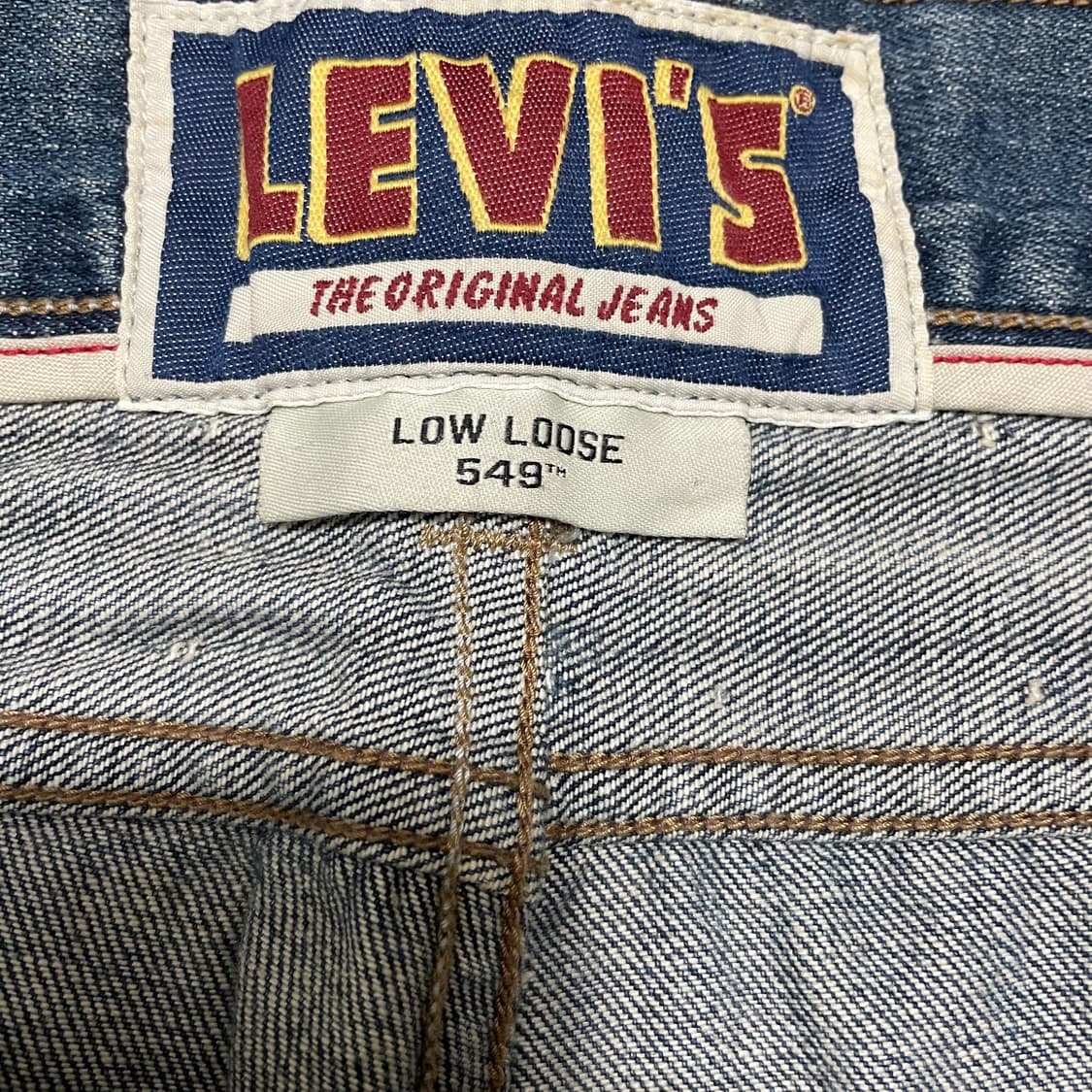 [36] 리바이스 549 빈티지 로우루즈핏 데님팬츠 상품이미지3