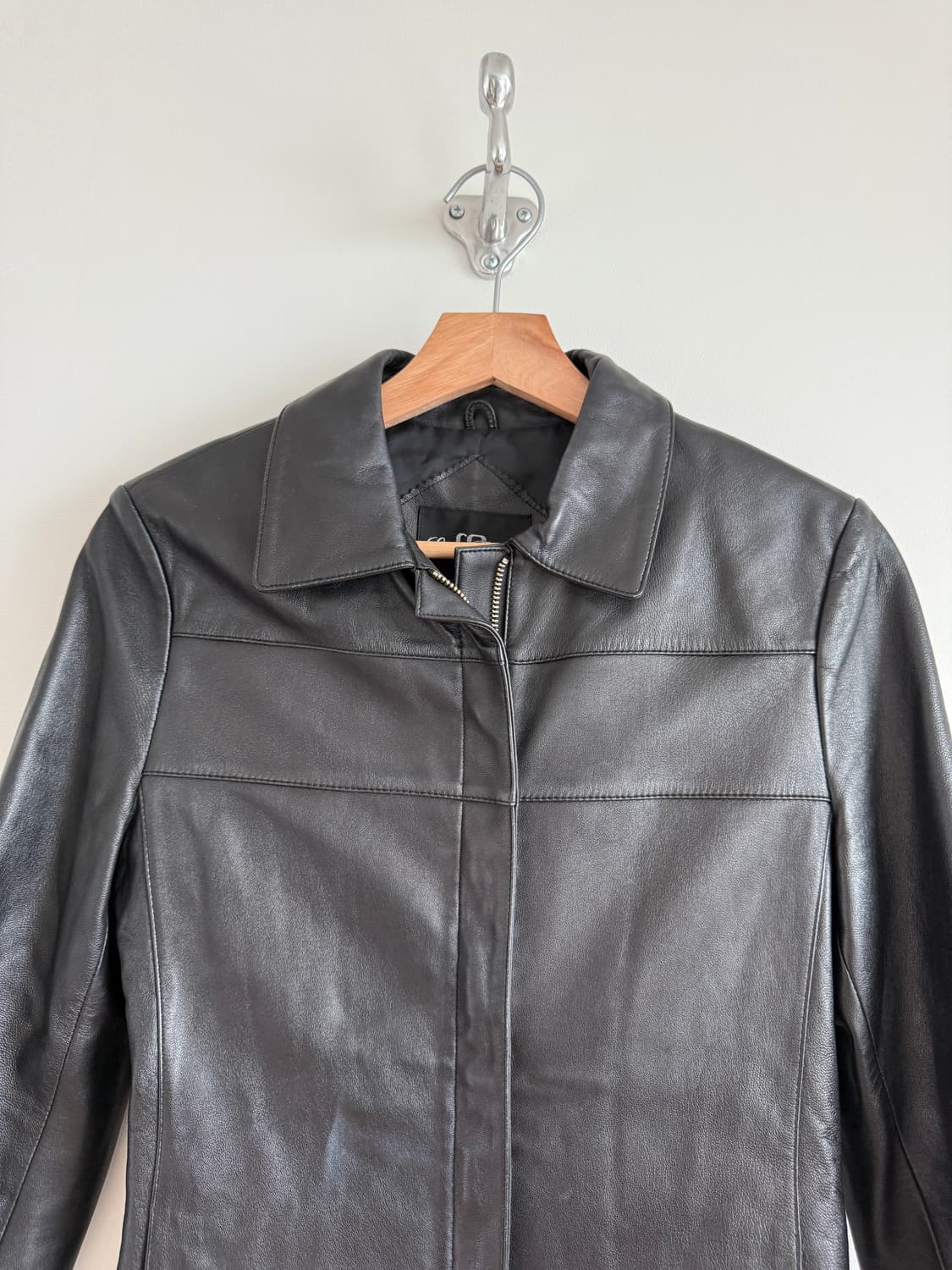 Pre owned 램스킨 레더자켓 상품이미지3