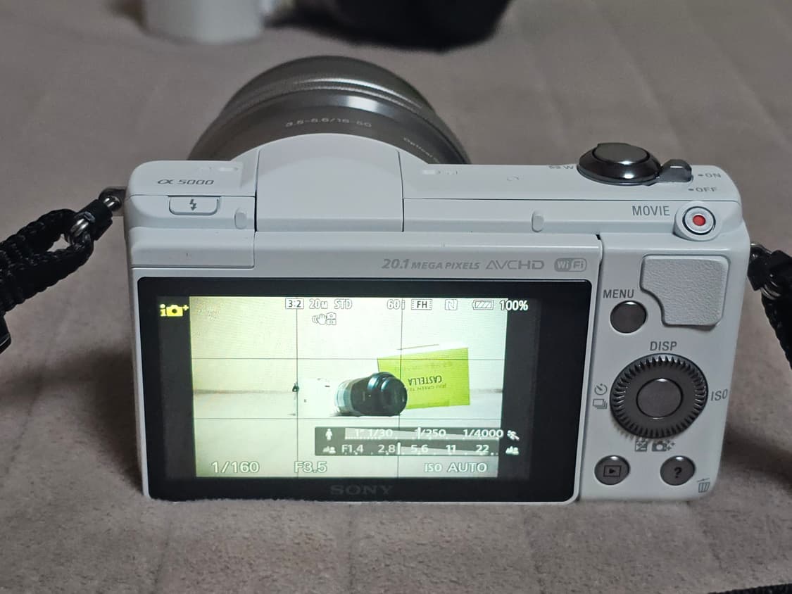 소니 A5000 미러리스 카메라 상품이미지5