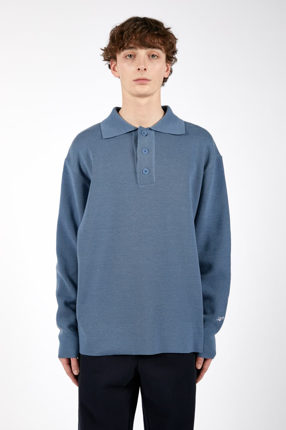 애프터프레이 밀라노 니트 카라티 L 스카이 상품이미지1